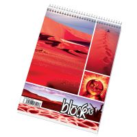 Blok pozn�mkov� A6 s hornou �pir�lou 50l linajkov�