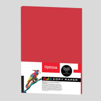 Farebn papier A4 80g 100 listov erven