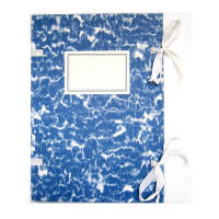 Spisov doska A4 mramor modr