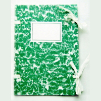 Spisov doska A4 mramor zelen