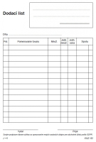 Dodaci list A5 bez DPH