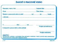 �iados� o pracovn� vo�no A6
