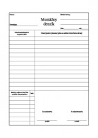 Mont�n� denn�k A4 samoprepis 100 listov