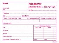 Pr�jmov� pokladni�n� doklad samamoprepis ��slovan�