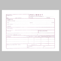 Pr�jmov� pokladni�n� doklad samoprepis.da�ov� A6 100215