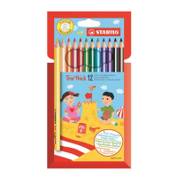 Pastelky STABILO Trio/12 farebn� JUMBO