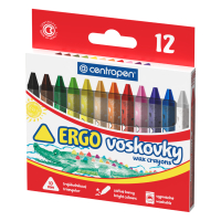 Voskovky 9531/12 trojuholn�kov� Ergo CENTROPEN
