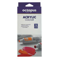 Akrylov farby OCTOPUS 12x12ml