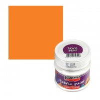 Farba na textil 50ml oran�ov� 44380