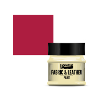 Farba na textil a ko�u 50ml, �erven� 34802