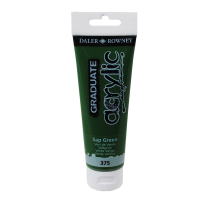 Akrylov farba D&R Graduate 120ml Sap Green 375