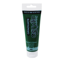 Akrylov� farba D&R Graduate 120ml Hookers Green 343