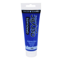 Akrylov� farba D&R Graduate 120ml Phthalo Blue 143