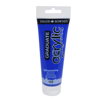 Akrylov� farba D&R Graduate 120ml Ultramarine Blue 123