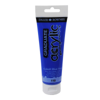 Akrylov farba D&R Graduate 120ml Cobalt Blue Hue 110