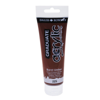 Akrylov� farba D&R Graduate 120ml Burnt Umber 225