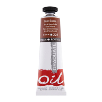 Olejov� farba D&R Graduate 38ml, Brunt Sienna 221