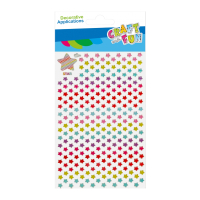 Hobby CraftFun samolepky hviezdiky 532009