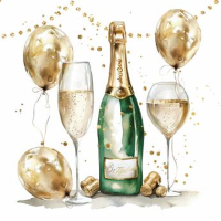 Papierov� obr�sky TI-FLAIR 33x33cm 3 vrstvov� 3-71525FE