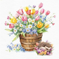 Papierov� obr�sky TI-FLAIR 33x33cm 3 vrstvov� 3-82315SP