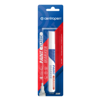 Popisova lakov Centropen 9100 biely 1-5mm
