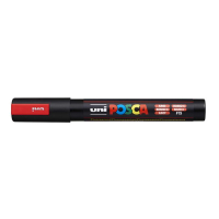 Popisova� akrylov� UNI Posca PC-5M fluo �erven�