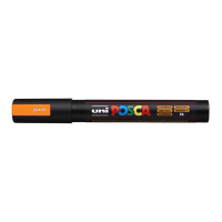 Popisova� akrylov� UNI Posca PC-5M fluo oran�ov�