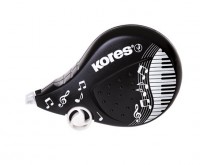 Korek�n� roller KORES SCOOTER Blac&White 8m x 4,2
