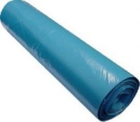 Vrece na odpad zaahovacie 70x100 40mic modr 25ks