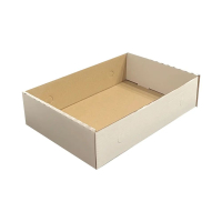 Krabica na z�kusky 35x25x9,5cm spodok+vrch biela do chladni�ky