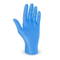 Rukavice nitril nepudrovan modr L/100ks 68142