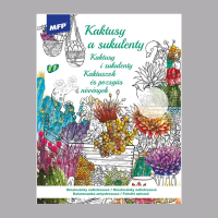 Vymaovnky antistresov Kaktusy a sukulenty