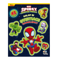 Dolep si svietiace samolepky Spidey