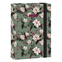 �kolsk� box A4 Flowery Green ARS UNA