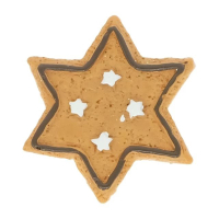 Samolepiacia medovnkov hviezda /4ks