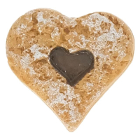 Samolepiace medovnkov srdce /8ks