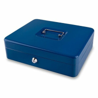 Pokladnika 1843 modr 330x235x90 mm RON