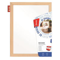Magnetick� tabu�a dreven� r�m MEMOBE stolov� so stojanom 30x21cm