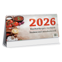 Stolov kalendr Szakcsno mindenkinek / Kuchrka pre vetkch 2026