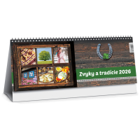 Stolov kalendr Zvyky a tradcie PG 2026