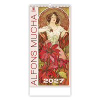 N�stenn� kalend�r Alfons Mucha 2027