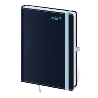 Di�r Double Blue A5 denn� modr� 2027