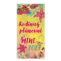 N�stenn� kalend�r Rodinn� pl�nova� MINI 2027
