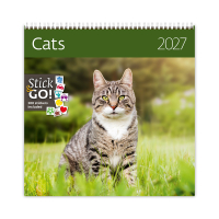 N�stenn� kalend�r Cats-ma�ky 2027