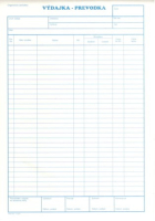 VDAJKA - PREVODKA A4 100 list   10321