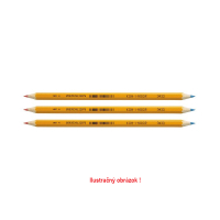 CERUZKA 3433/3KS  CERVENO-MODRE V BLISTRI