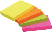 82211 SAMOLEP. BLOKY 51x76 mm, V 4 FARBCH NEON 1ks x 100 lstkov