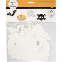 MOTVY PAPIEROV HALLOWEEN VYFARBOVACIE 25 x 17 cm, 5 ks   234610