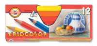Pastelky 3152/12 trojhrann TRIOCOLOR