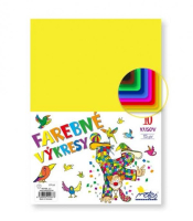 Farebn papier A4/125g 10farieb mix/10ks
